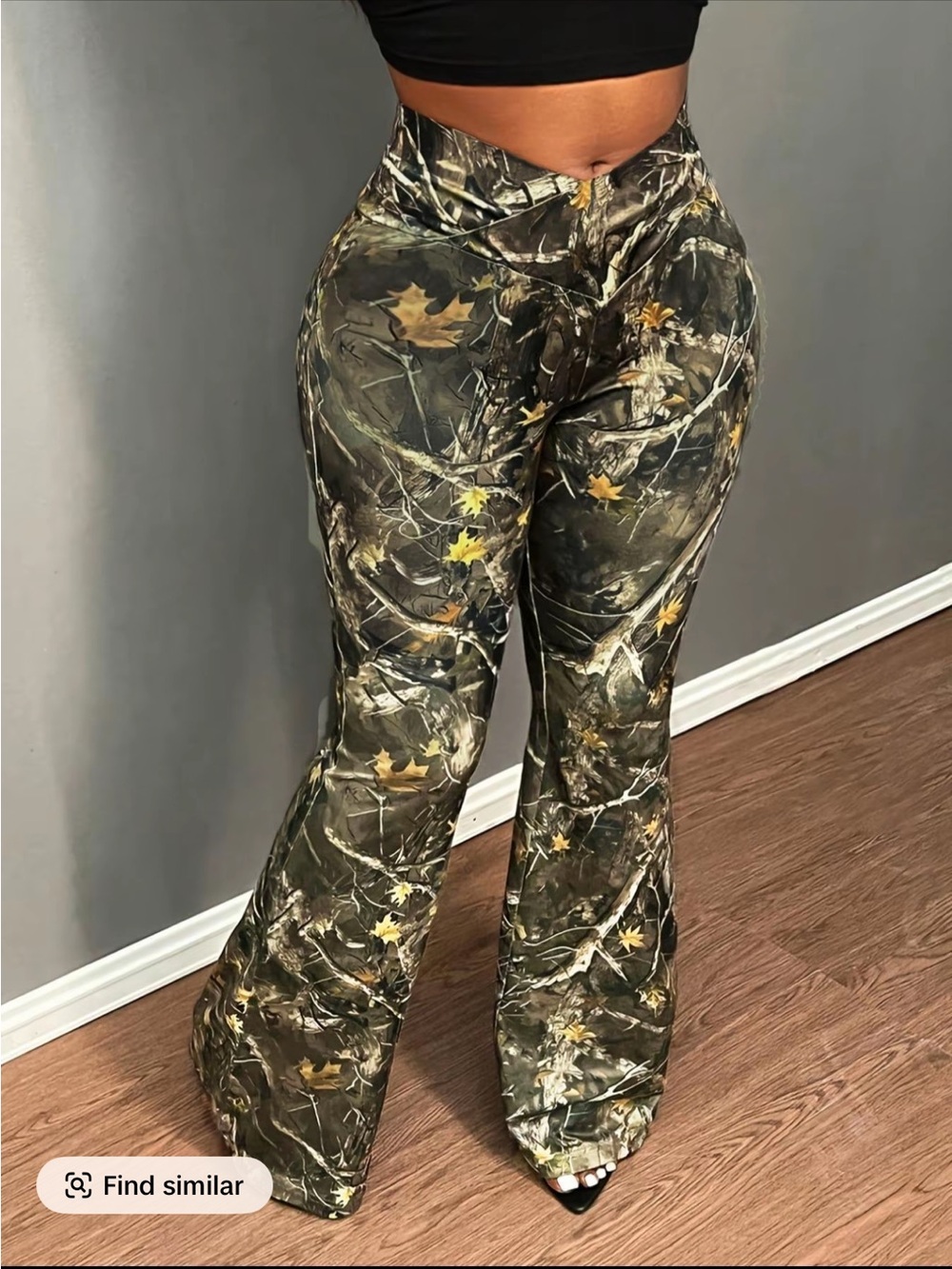 Camo flair leggings